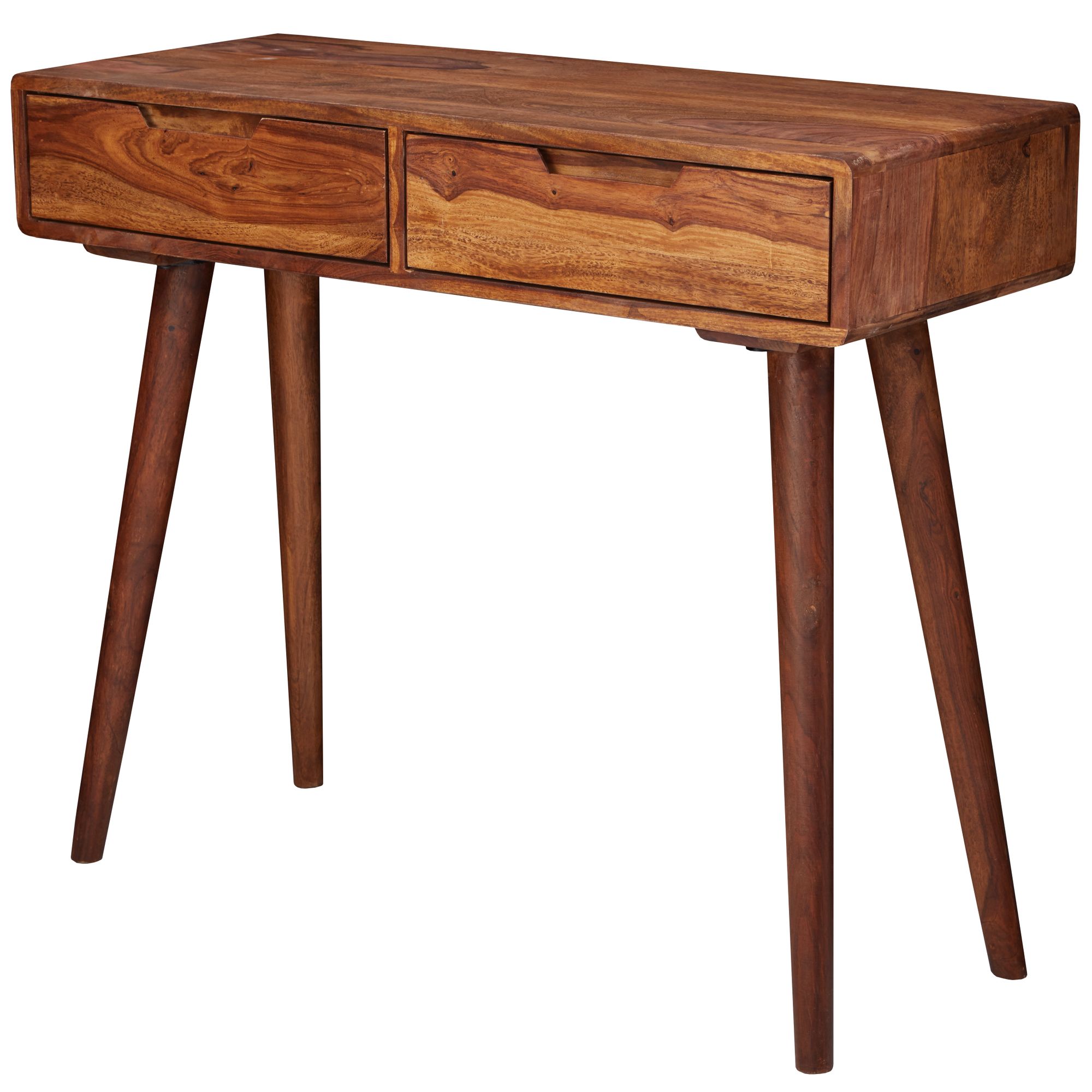 Consoletafel wl5.577 90x76x36cm massief hout sheesham met laden