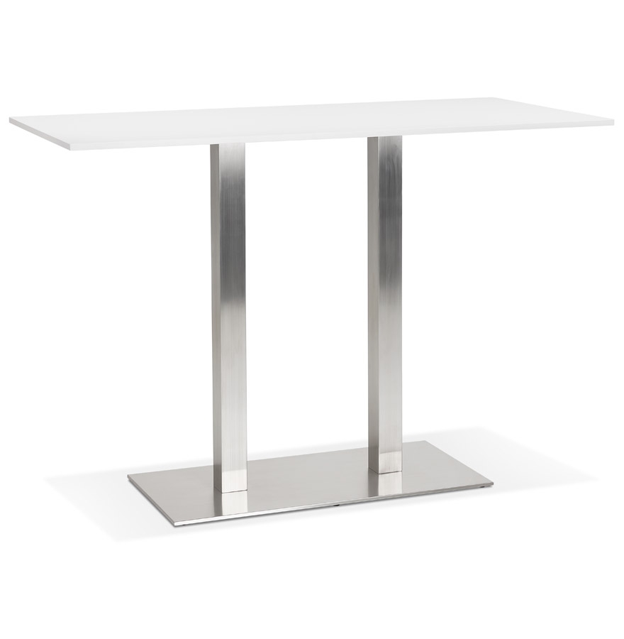 Denver Bar Hoge Design Tafel | Wit MDF | 160x80x100 cm