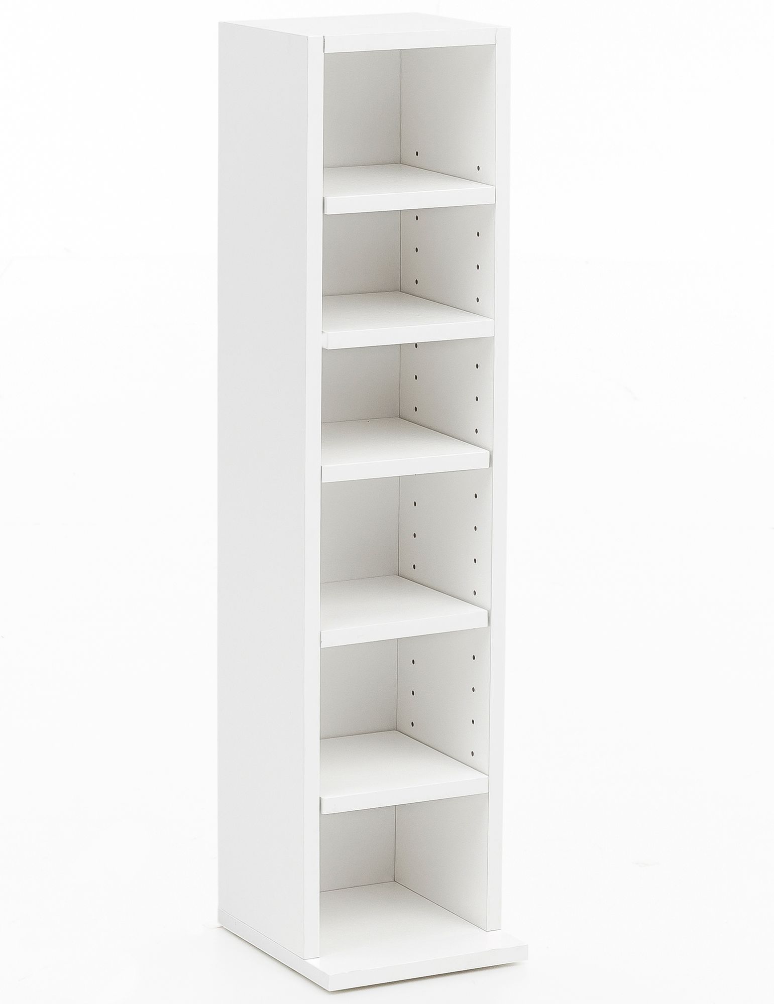 Design boekenkast wl5.336 21x91x20cm met 6 vakken wit