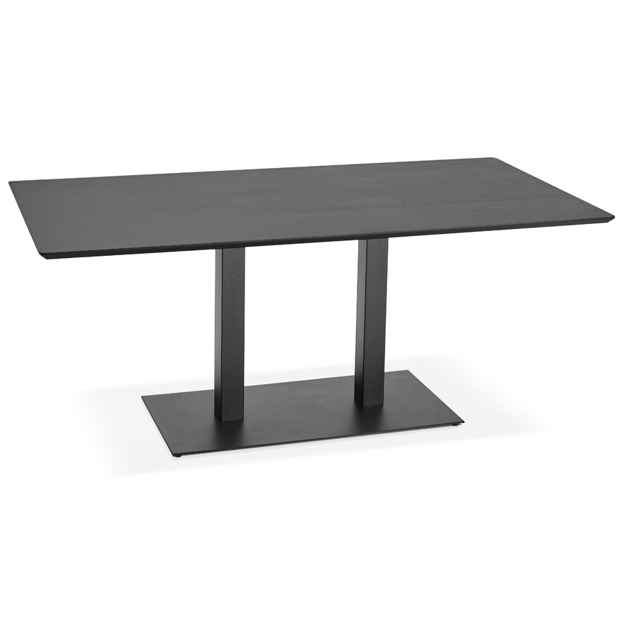 'ZUMBA' zwart design tafel / bureau - 180x90 cm