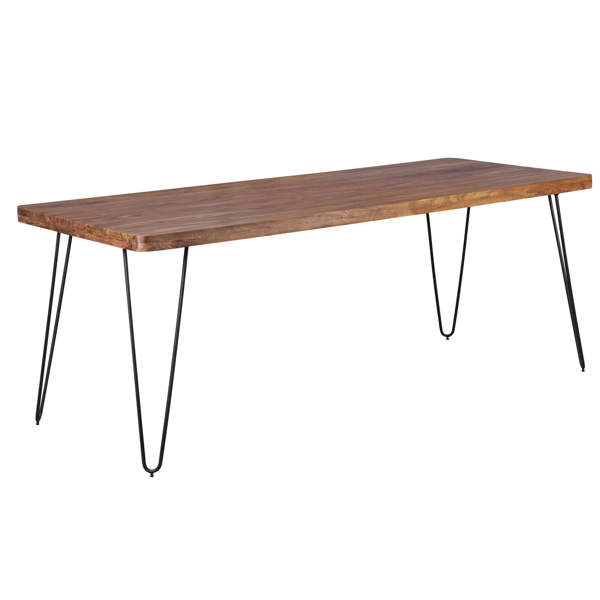 BAGLI Massief Sheesham Houten Eettafel | Donkerbruin | 200 x 80 x 76 cm