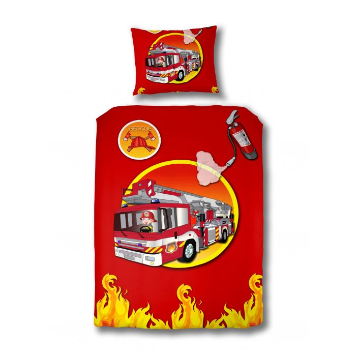 Hoeslaken brandweerauto