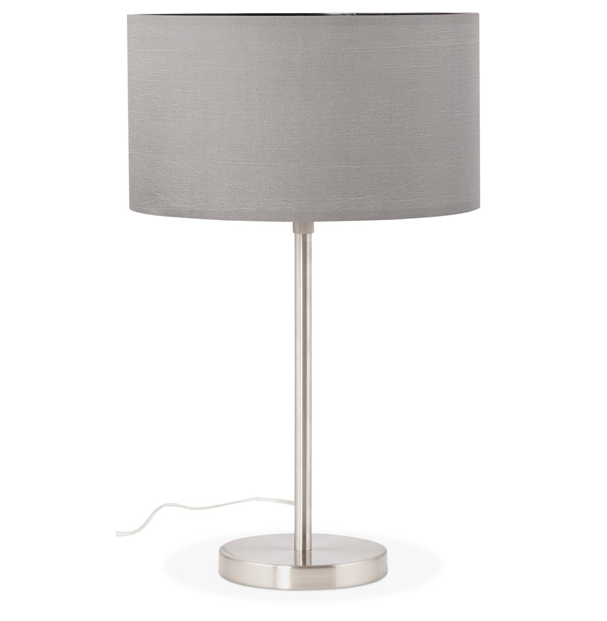 Alterego tafellamp LIVING kleur grijs