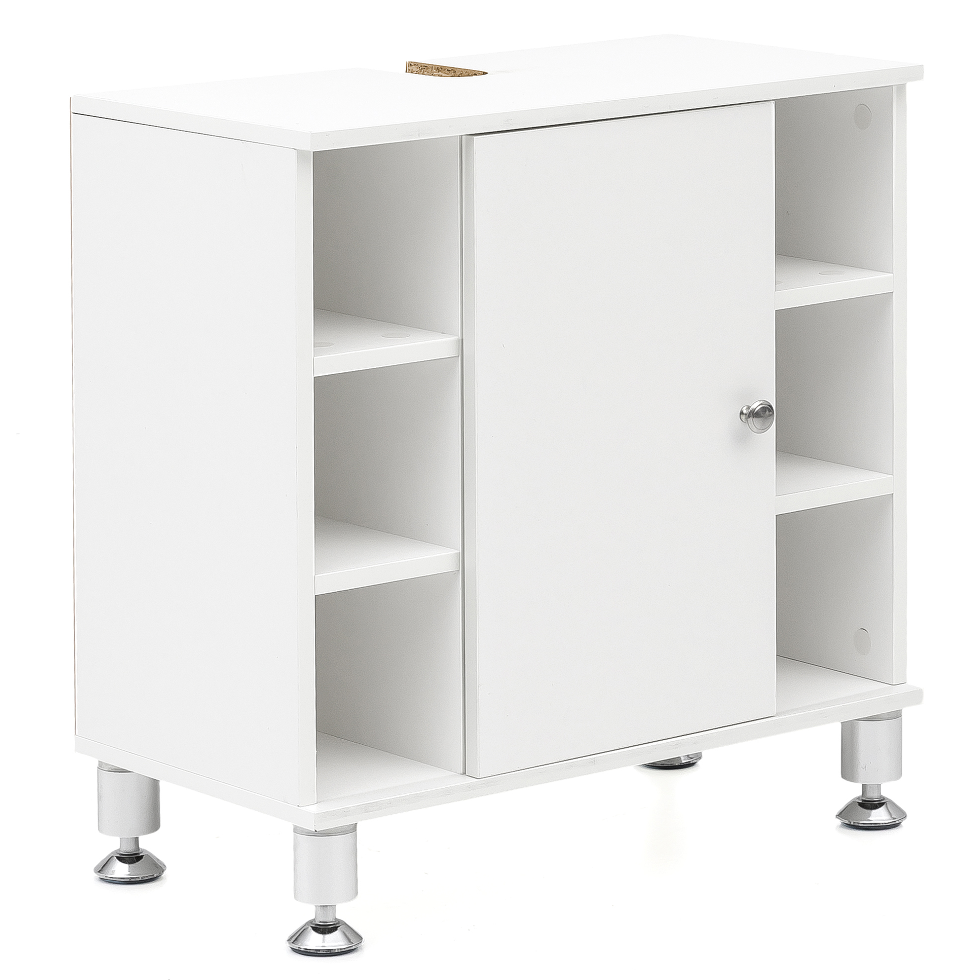 60 x 64 x 32 cm wit badkamer kast met deur