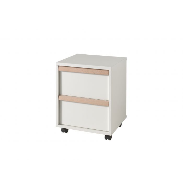 Londen rolcontainer wit