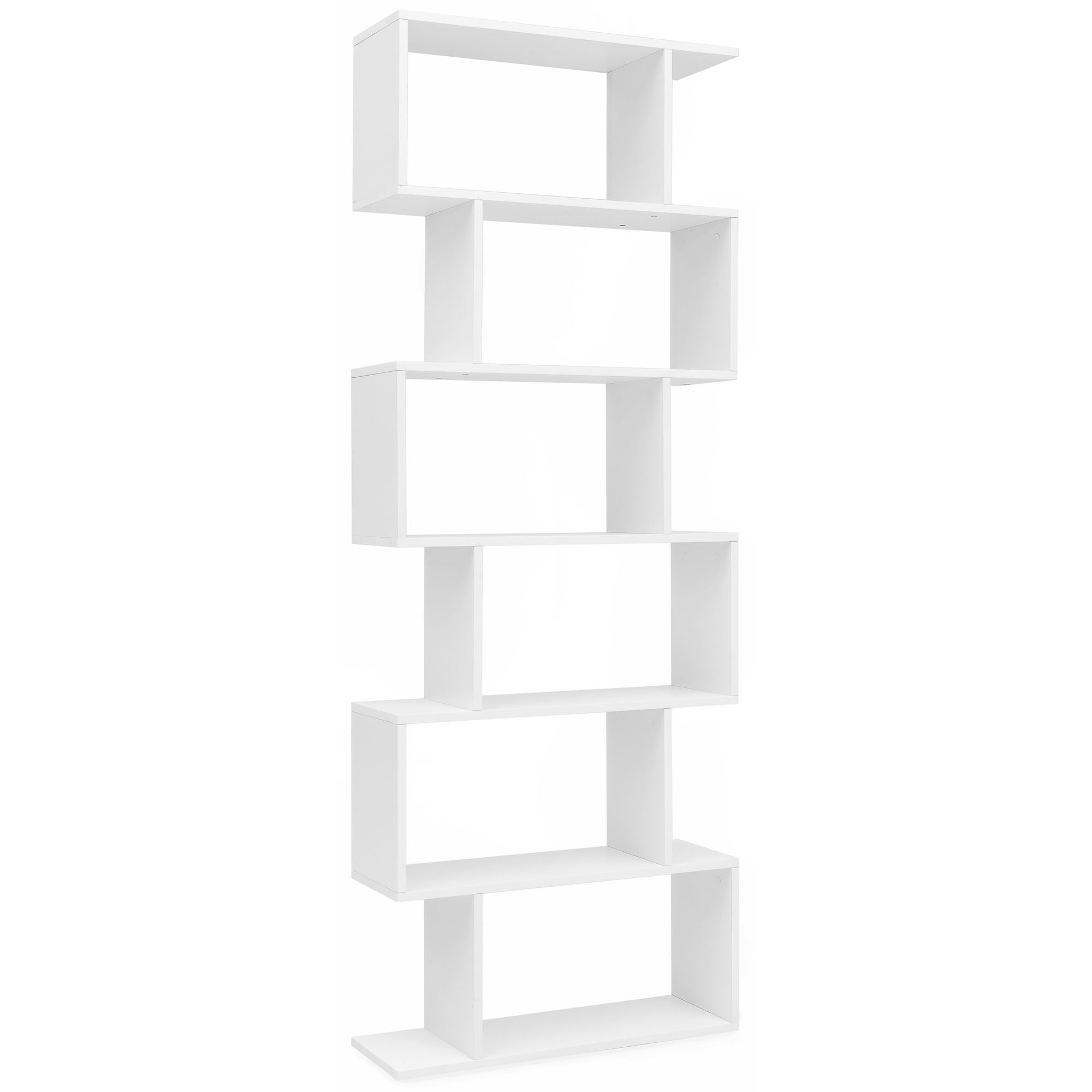 Boekenkast wl5.691 70 x 23,5 x 190,5 cm wit