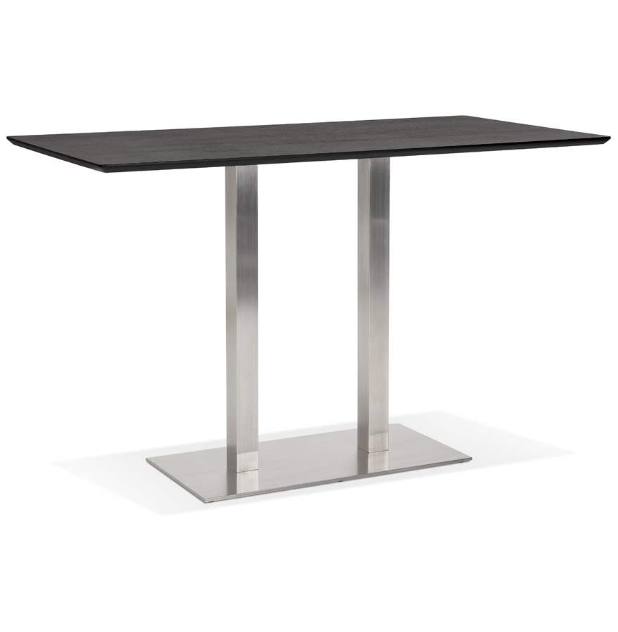 MAMBO BAR Design Hoge Tafel | Zwart Esdoorn MDF | 180x90x100 cm